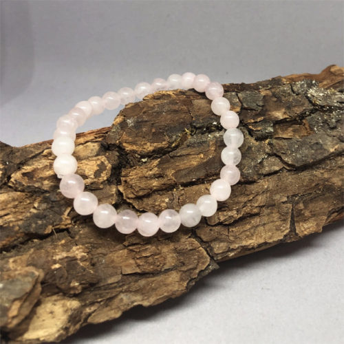 Rosenquarz Armband