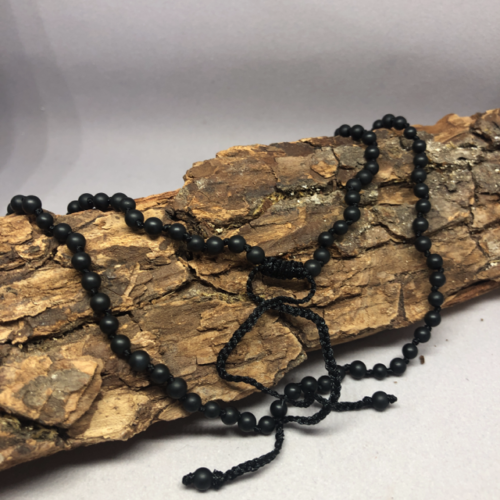 Onyx Halskette